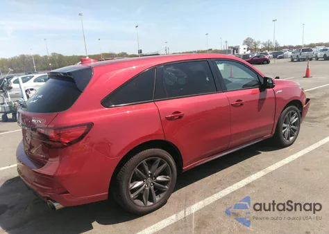 2019 Acura Mdx A-Spec z USA, uszkodzony, nr VIN 5J8YD4H08KL008515
